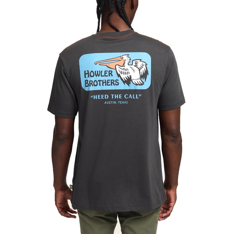 Howler Brothers Blended T-Shirt – Pelican Badge Pelican Badge M