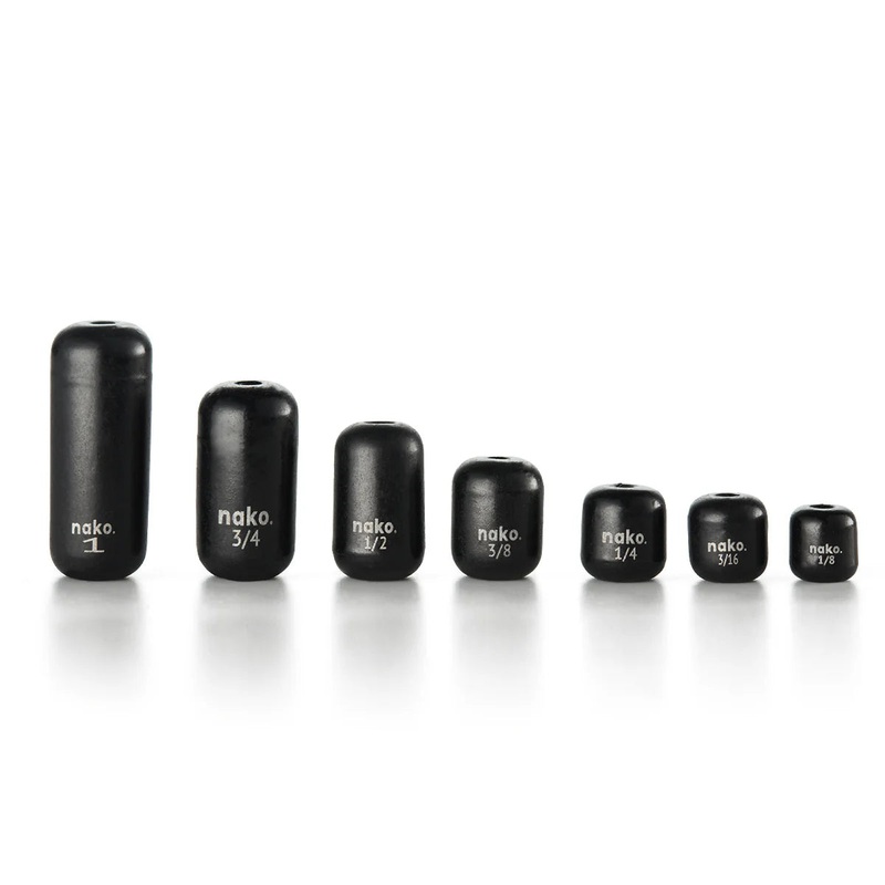 NAKO TUNGSTEN BARREL WEIGHTS | CAROLINA WEIGHTS 1/8 oz – 5pk