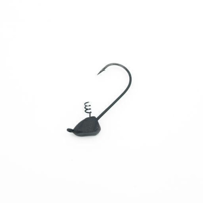 Valor Go-2 Shakey Head Jigs (4 Pk) Black 1/8 oz