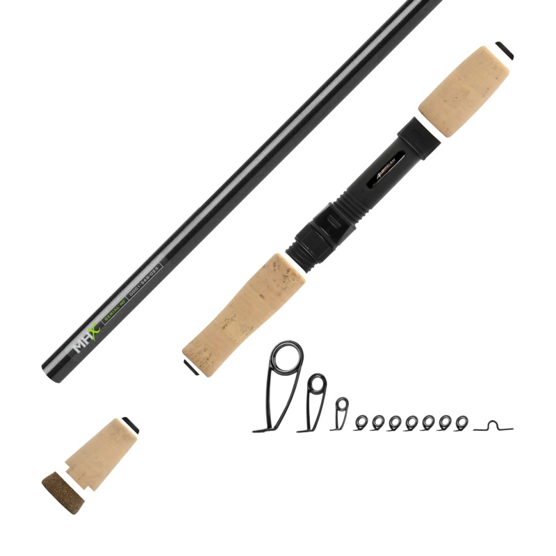 7’0″ Med-Light MHX Spin Jig Spinning Rod Kit Slate Cork