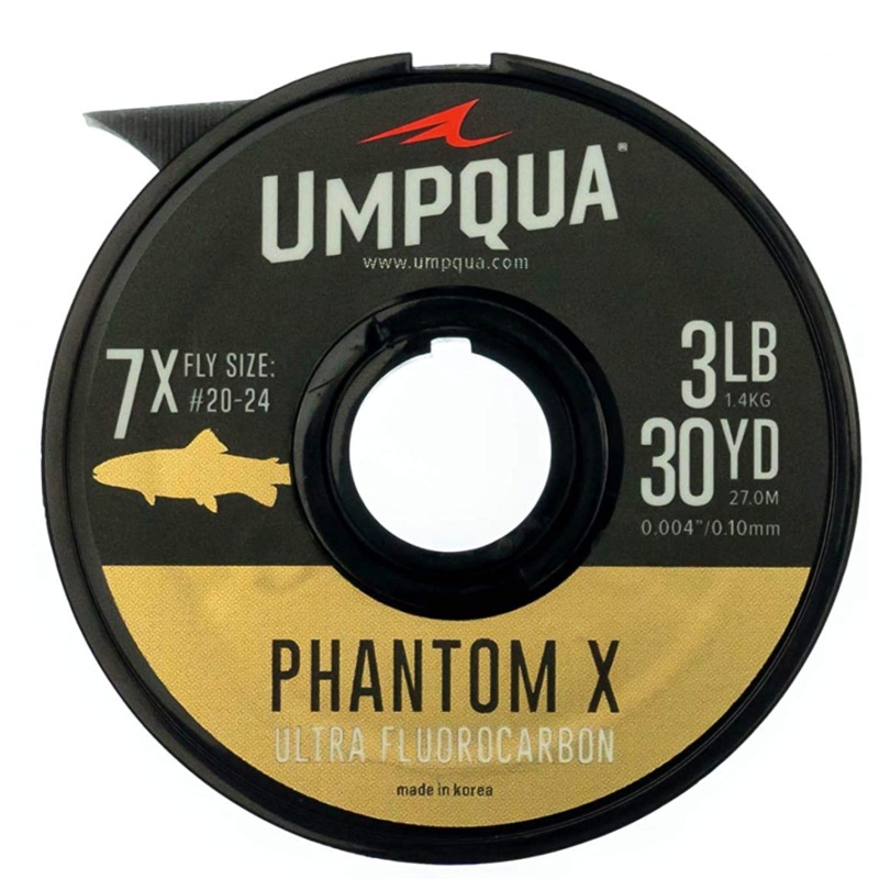 Umpqua Phantom X Fluorocarbon Fly Fishing Tippet 30YDS 3X