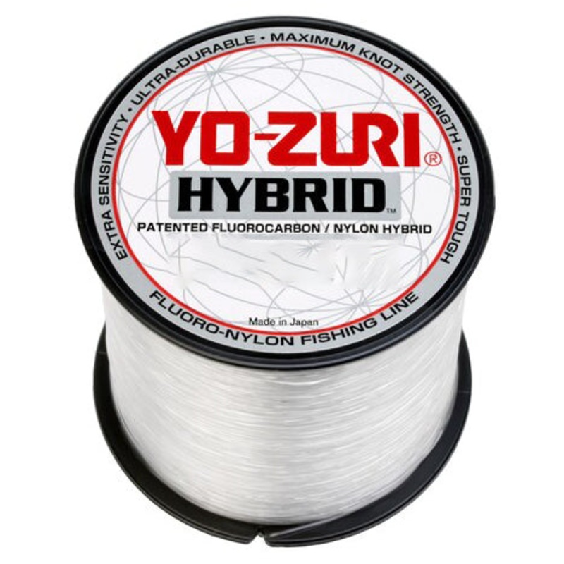Yo-Zuri Hybrid Clear 600 Yards Co-Polymer Monofilament Fishing Line 6 pound