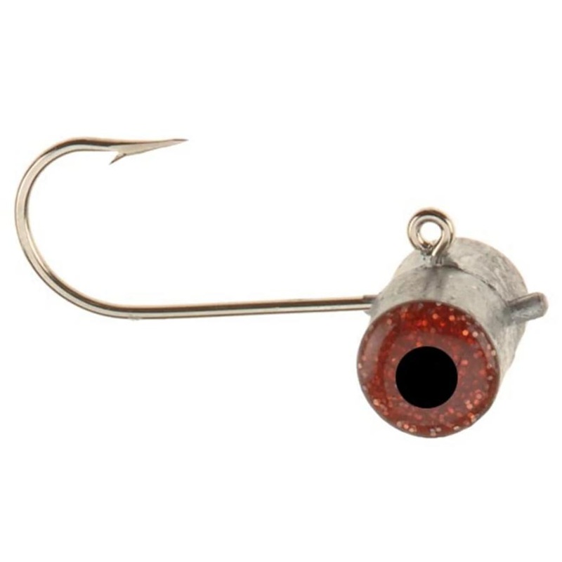 DOA REGULAR TERROREYZ EXTRA JIG HEADS 4 PACK RED 1/4oz