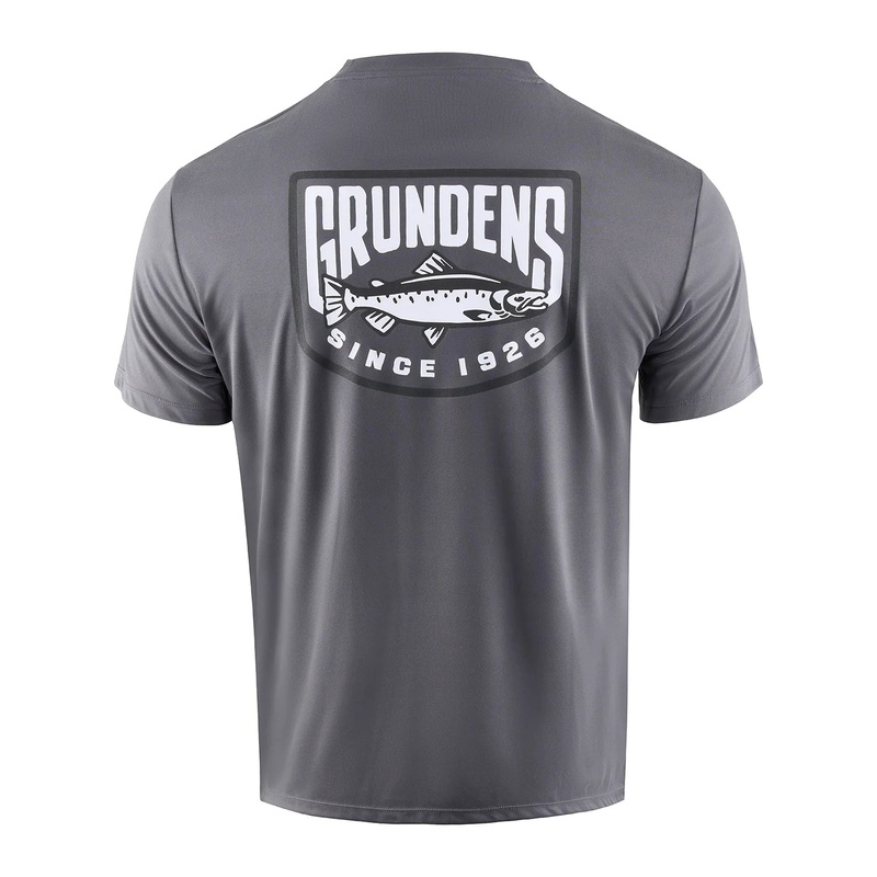 Grundns M’s King Salmon SS Tech Tee Anchor S