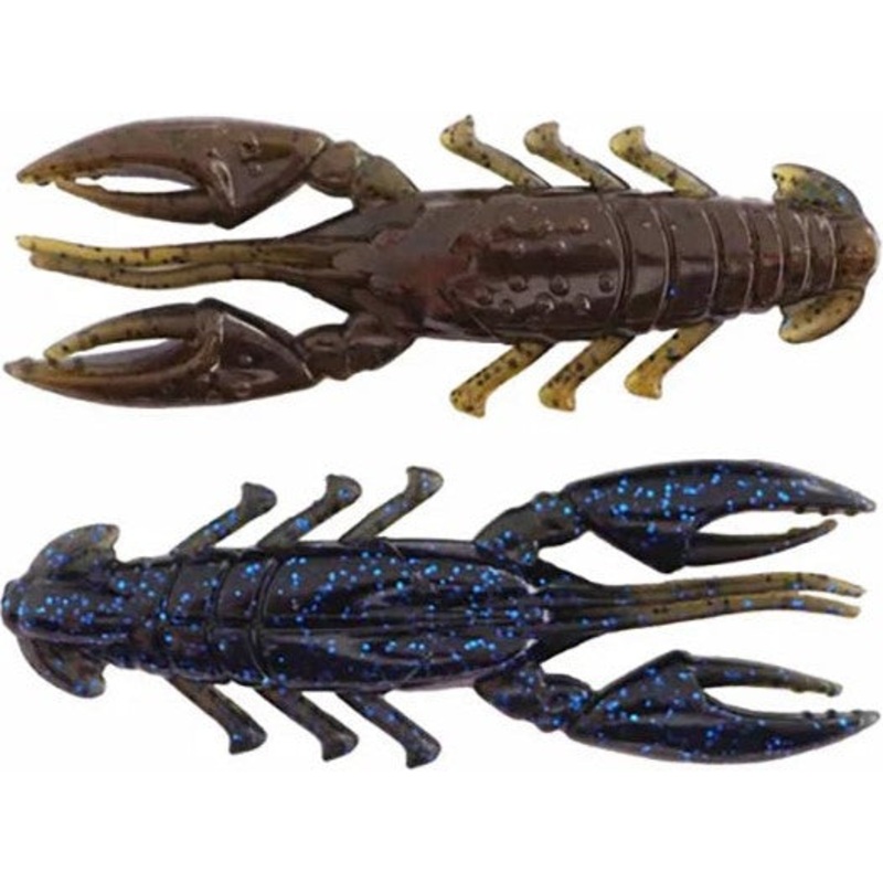 X-Zone Scented Stealth Craw – 6 Pack 309 2.5 inch