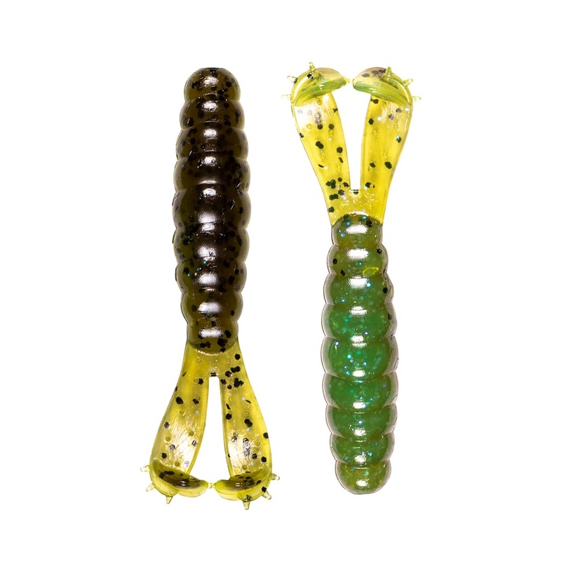 Z-Man Goat Twin Tail Grub Baby GOAT 3″ – 6pk Black Blue