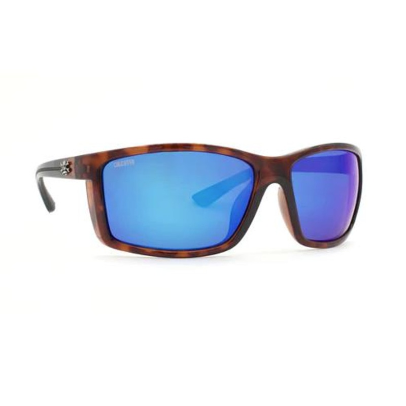 Calcutta Shoal Polarized Sunglasses Tortoise/Blue Mirror