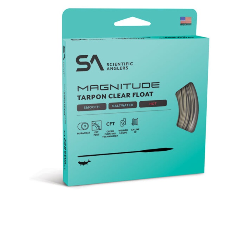 Scientific Anglers – Magnitude Smooth – Tarpon Clear Tip Sand/Clear 10 wt.