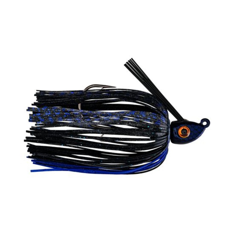 Strike King Tour Grade Swim Jig Black Blue 1/4oz
