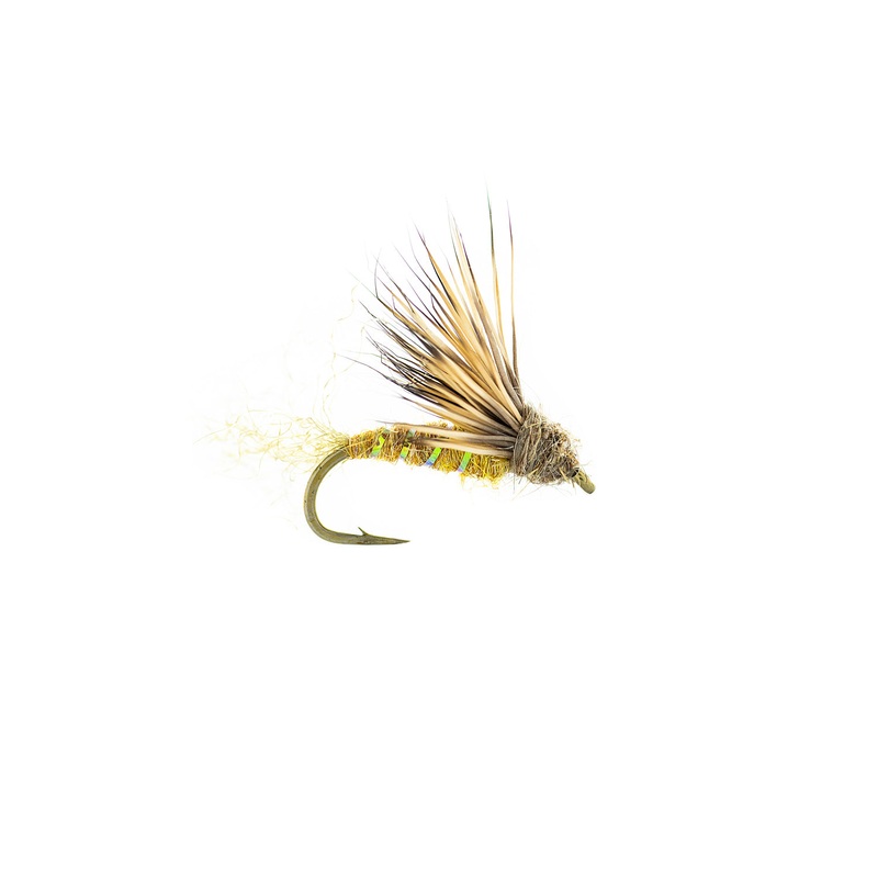 Umpqua Blue Ribbon’s X2 Caddis – Tan (3-Pack) 16 Tan