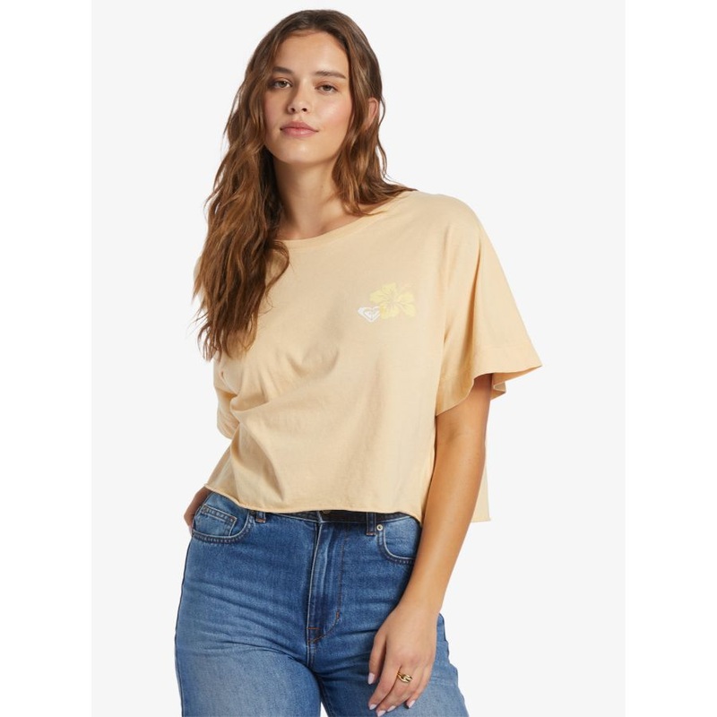ROXY BETTER BEACH T-SHIRT BEIGE XS