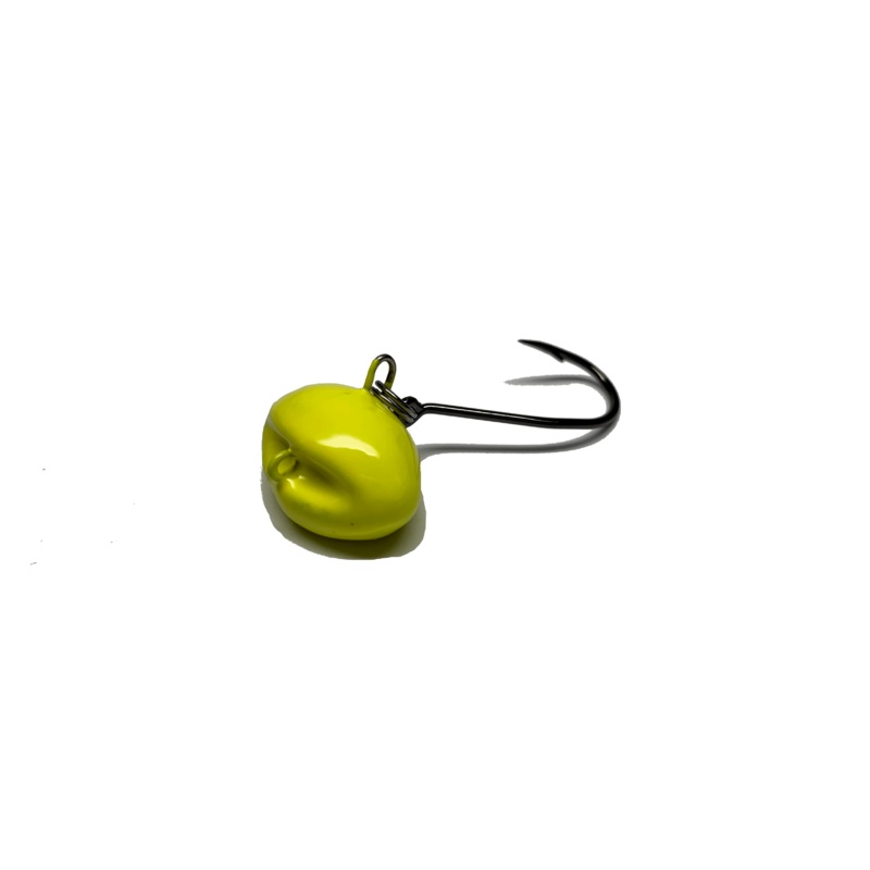Yellow Chartreuse | Sheepshead Jigs with Split Rings 1/4oz 1/0