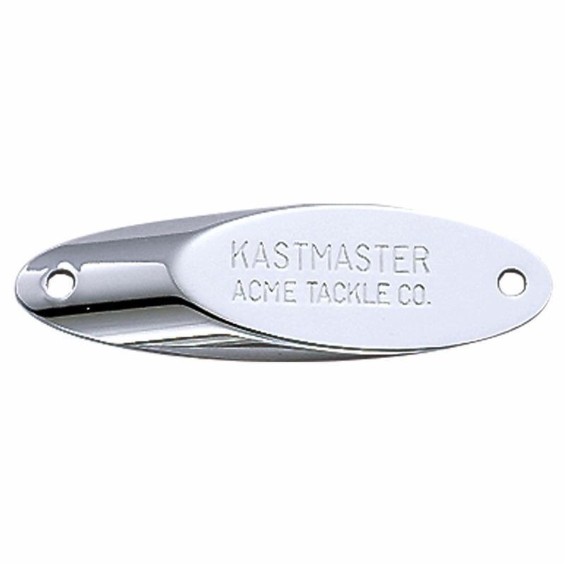 Acme Kastmaster Plain Lures 1/24oz Chrome/Neon Blue