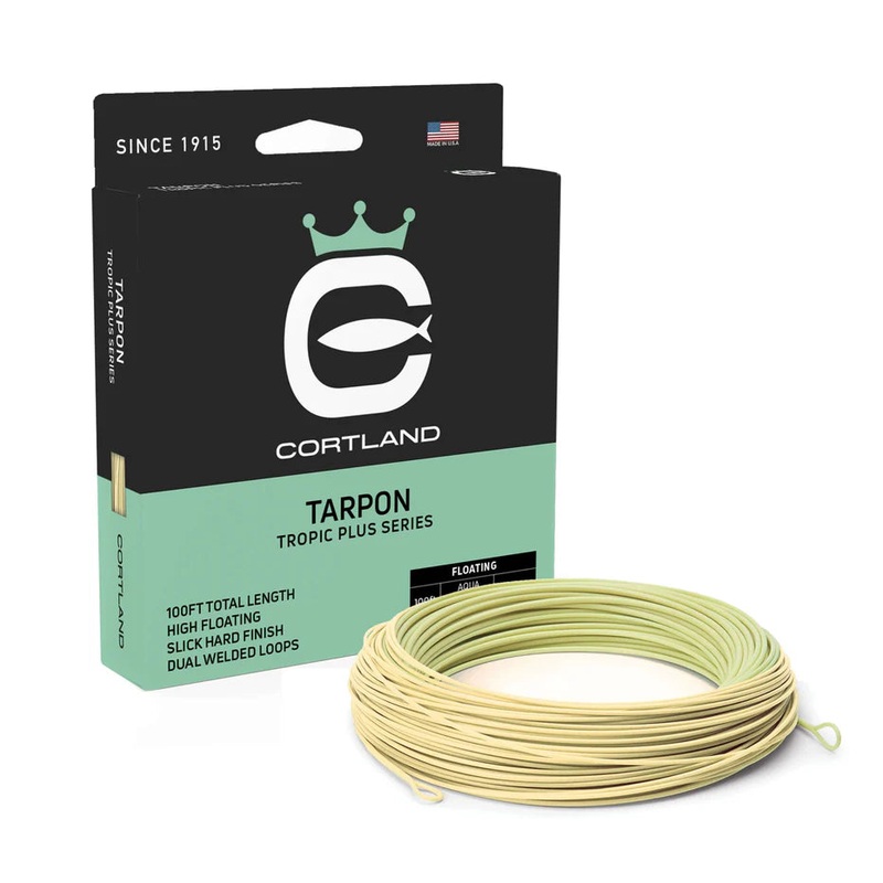 Cortland Tarpon WF6F Aqua Green /Sand