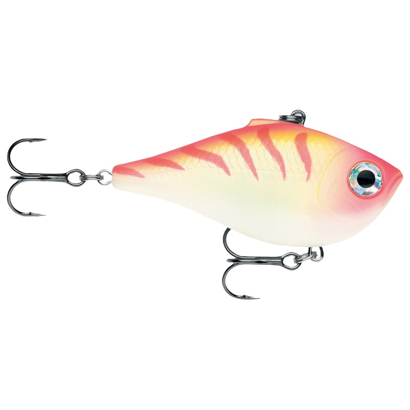 Rapala Rippin’ Rap Lipless Crankbait Pink Tiger UV 2.5″ / Depth: Variable