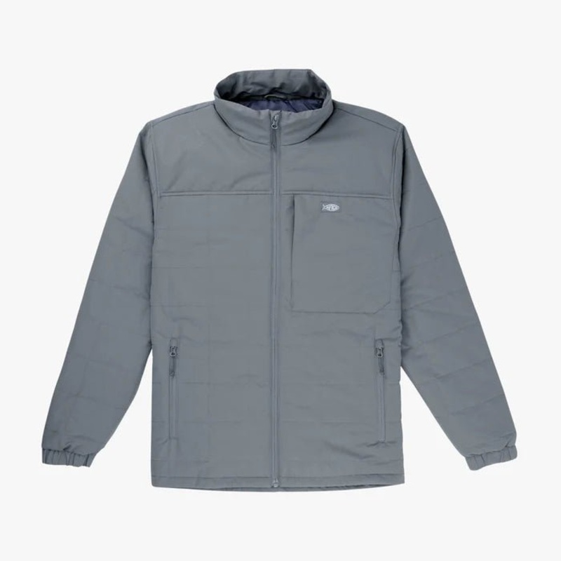 Aftco Crosswind Puffer Jacket L Charcoal