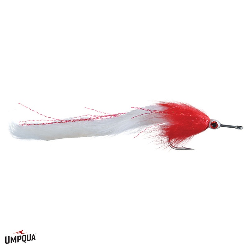 Umpqua Barry’s Pike Fly Red/White 3/0