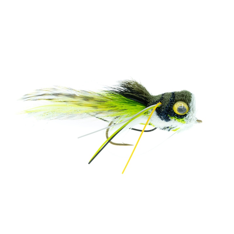 Umpqua Deer Hair Bug Frog #06