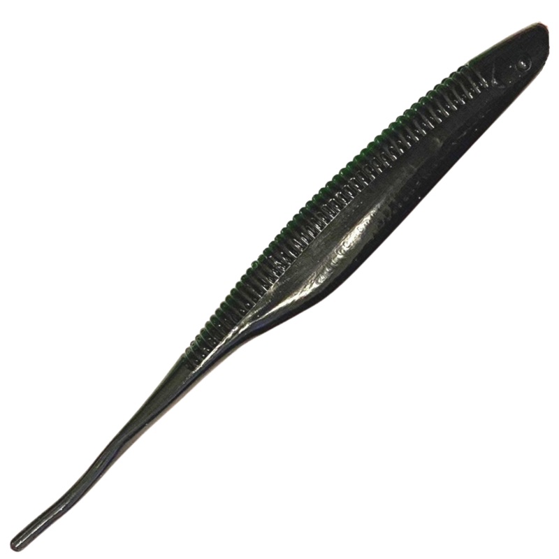 MegaStrike Mega Shad Single Soft Plastic Lure (9″, Assorted Colors) Black