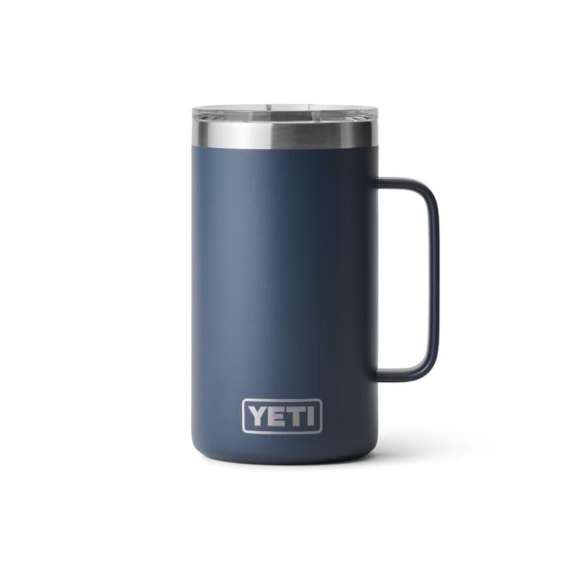 YETI RAMBLER 24 OZ MUG WITH MAGSLIDER LID NAVY