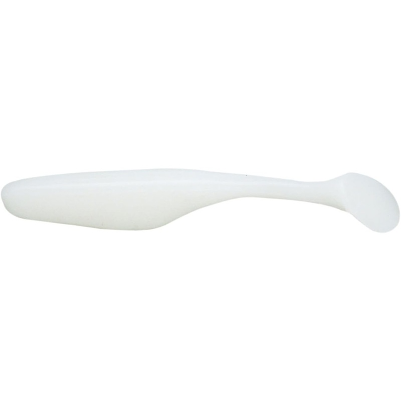 Bass Assassin Sea Shad Swimbait, 4″, 10/Pack White