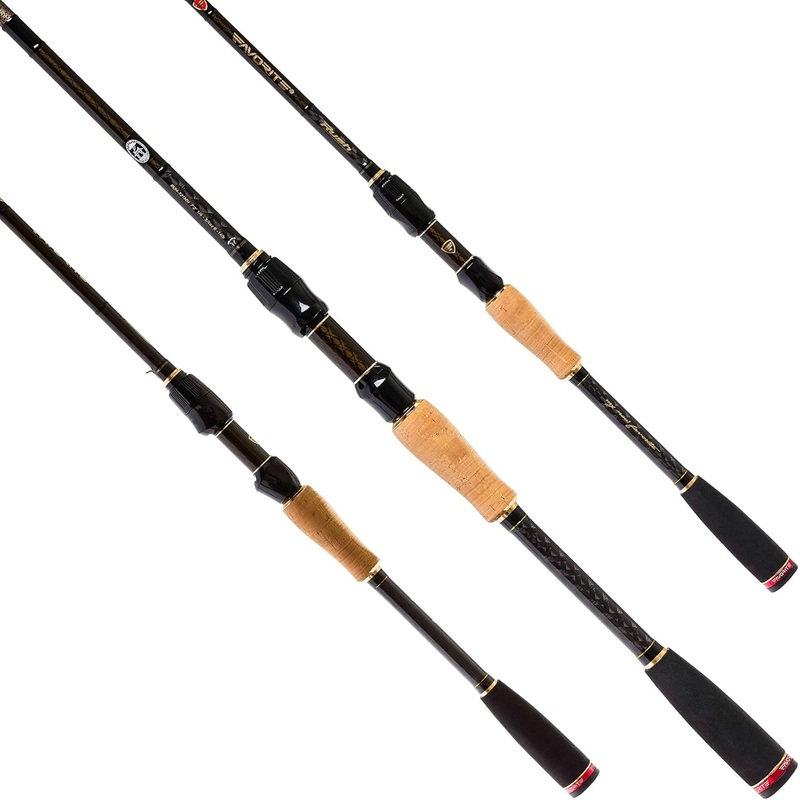 Favorite RUH-661M Rush Spinning Rod, 6’6″