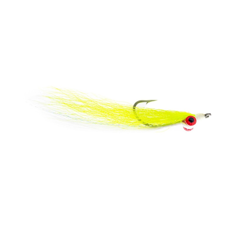 Umpqua Clouser Minnow – Chartreuse/White (3-Pack) 2/0