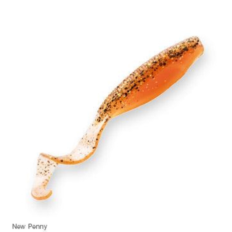 Z-Man Scented Curly TailZ Soft Plastics Length: 4″ Coconut Ice Glow