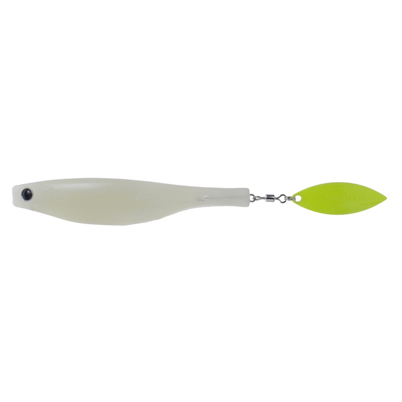 Hyperlastics Dartspin Pro – Glass Minnow 3.5″