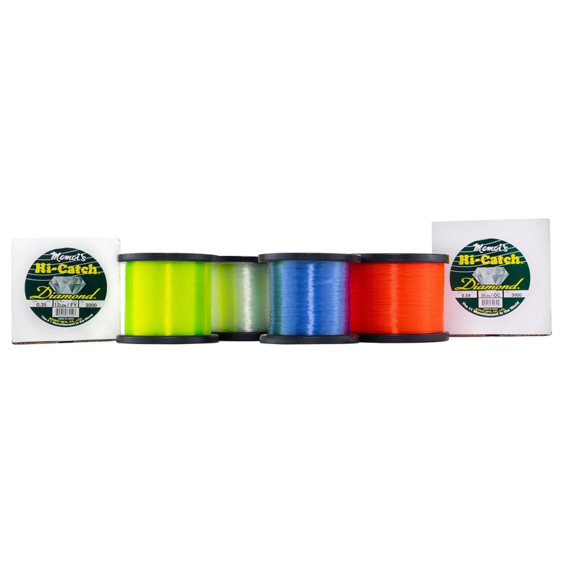 DIAMOND MOMOI HI-CATCH 4LB SPOOL MONO LINE SUPER CLEAR 20lb (10720yds)