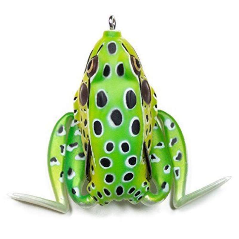 Lunkerhunt Hollow Body Lunker Frog Green Tea