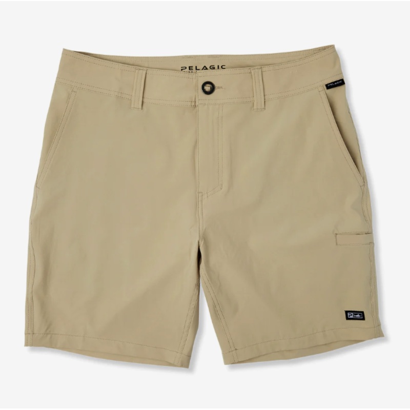 PELAGIC MAKO 18″ HYBRID SHORT LIGHT GREY 36