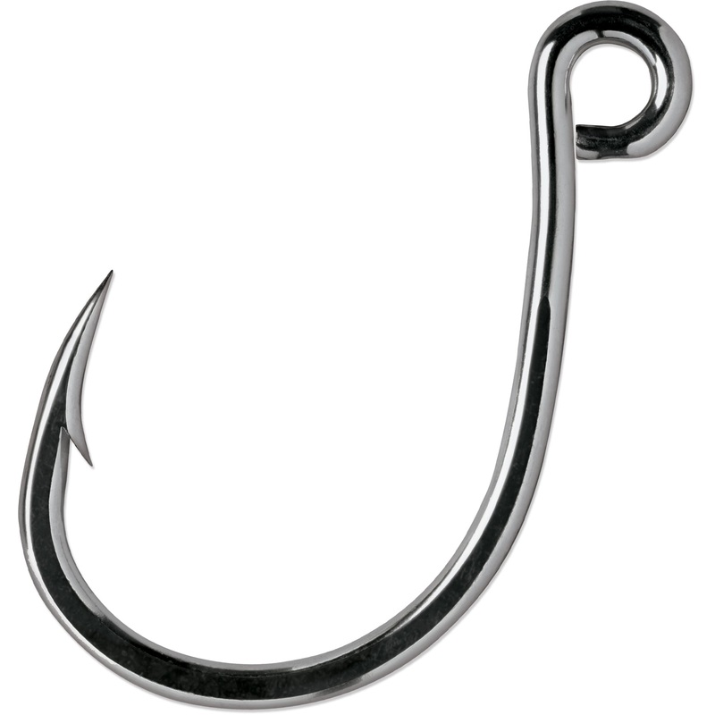 VMC ILS InLine Single Hook 4X Black Nickel 1/0 – 8 pack