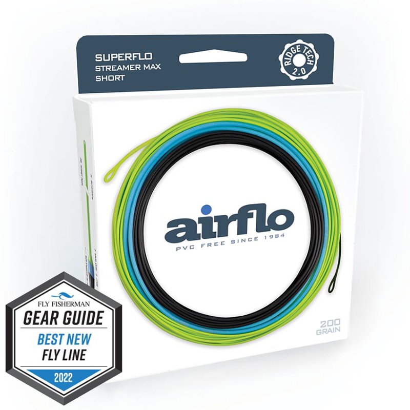 Airflo Superflo Streamer Max Short Fly Line WF5S 160 Grain Black / Blue / Green