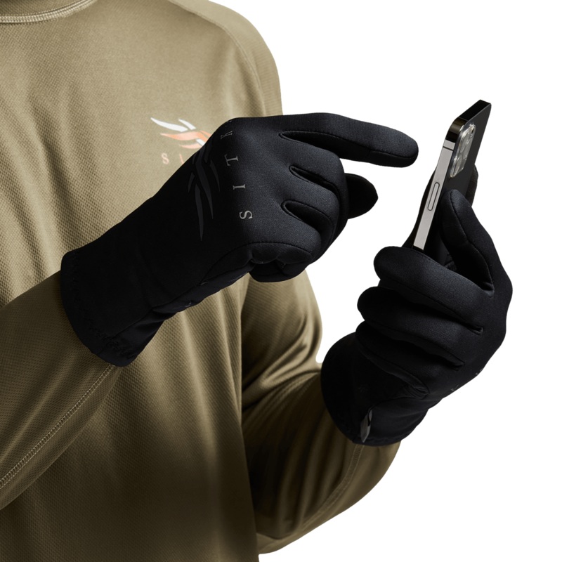 Sitka Traverse Glove – Solid Colors Sitka Black M