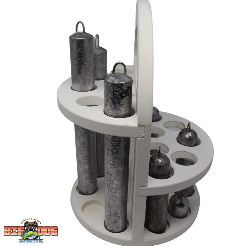 STICK LEAD BUCKET CADDY WHITE