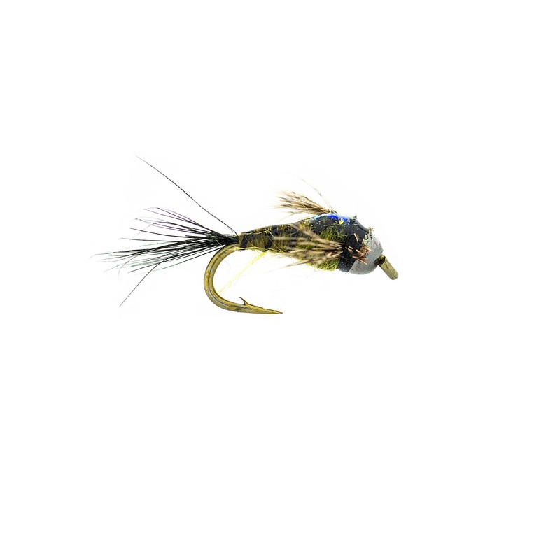 Umpqua Two Bit Hooker – Dark Olive (3-Pack) 16 Dark Olive