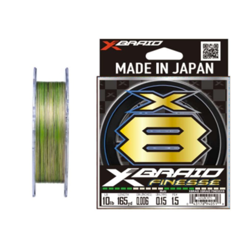 YGK XBRAID X8 FINESSE Multi 4 lb