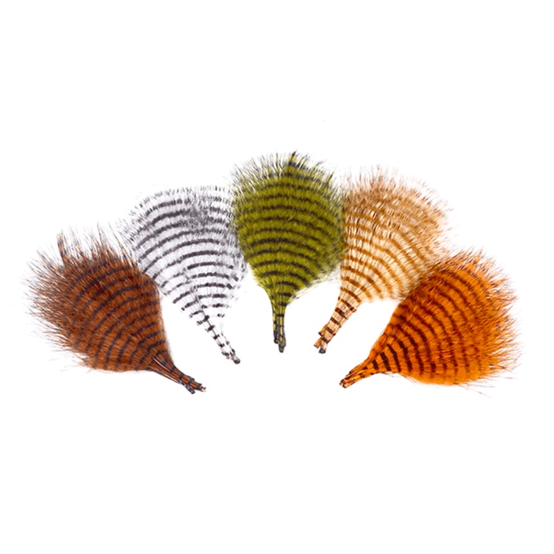 MFC Mini Barred Marabou Yellow / Barred Black