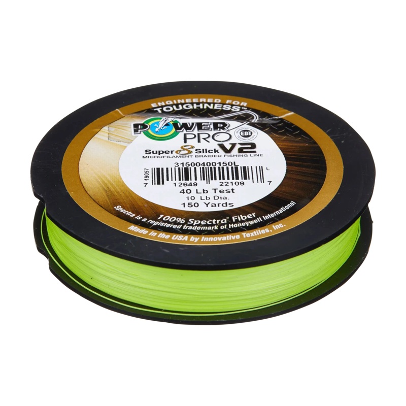 Super 8 Slick V2 Braid 150 Yards 10LB Marine Blue