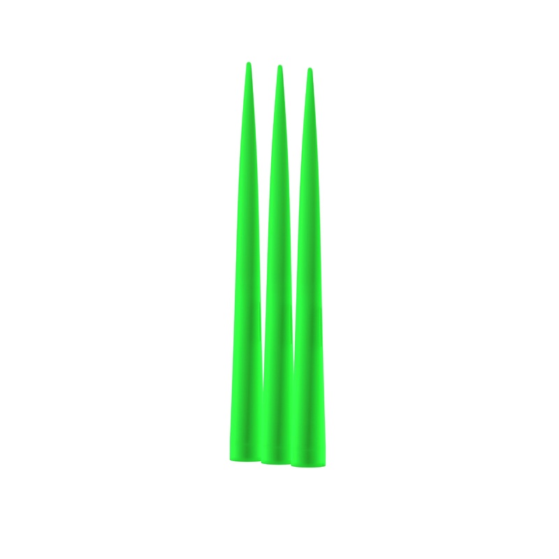 Wolfpack Tackle Ahi Tail 3pk 7.5″ Glow Green