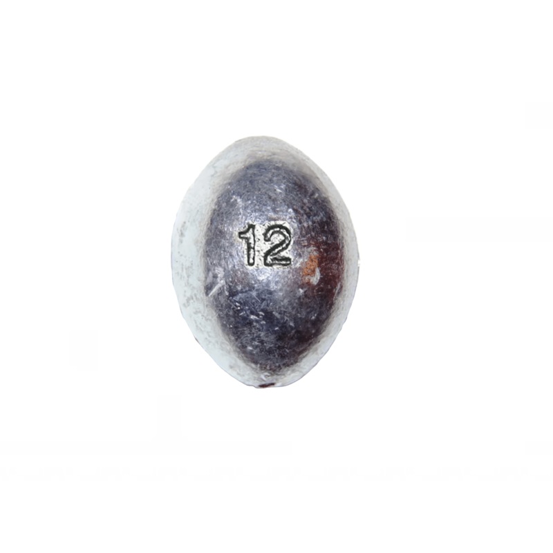 12oz Egg Sinker (Large 3/16′ Hole) 1