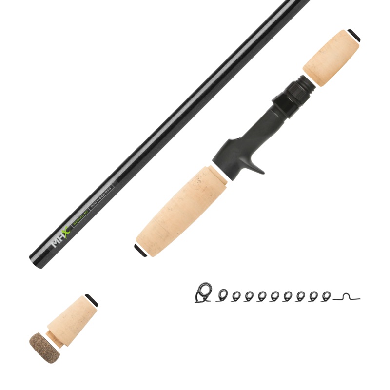7’3″ Heavy Casting MHX Mag Bass Rod Kit Slate Cork