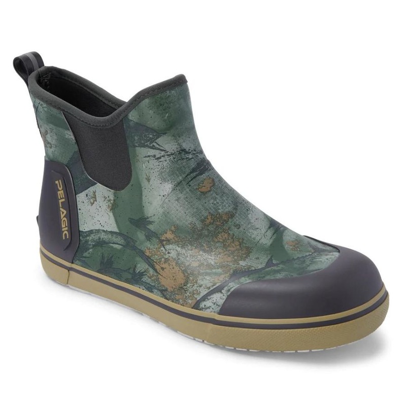 PELAGIC PURSUIT DECK BOOT 6″ OPEN SEAS BLACK 13