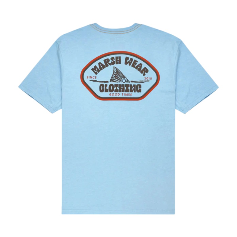 Tailer Short Sleeve Tee Bluefin Heather Small