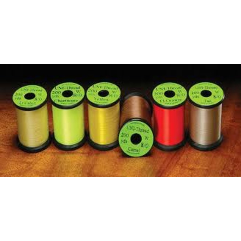 UNI 8/0 WAXED MIDGE THREAD – Fly Tying Black