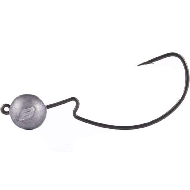 BKK Silent Chaser EWG Round Head Jigheads 2/0#, 1/8oz, 4pk