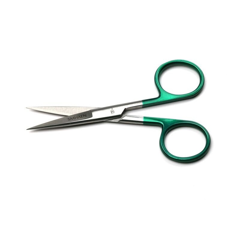 Smhaen Tungsten Carbide 5″ Green Large Straight Scissors