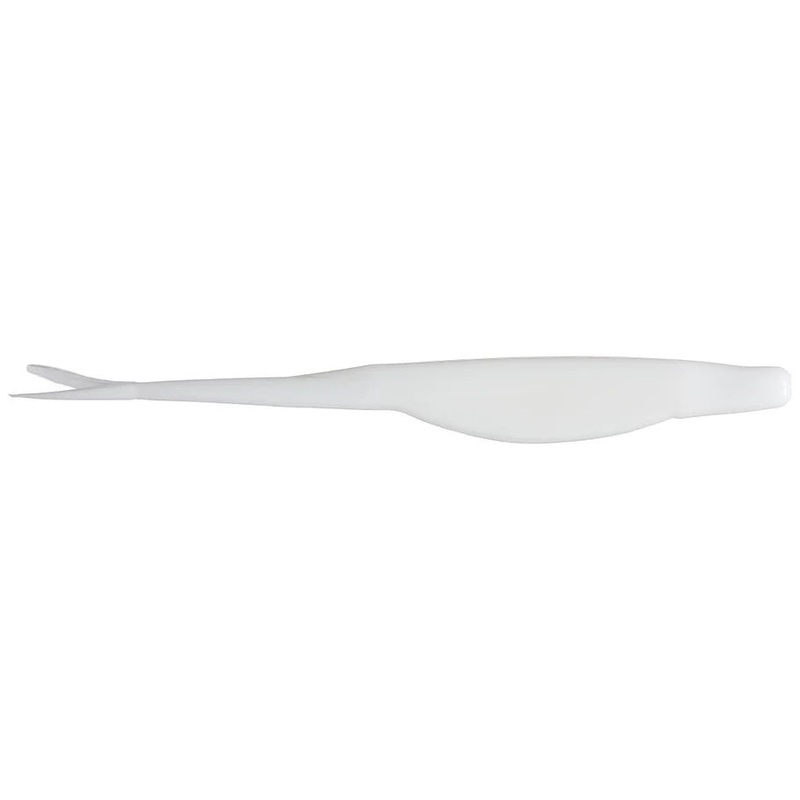 Zoom Salty Super Fluke super fluke 5.25 White