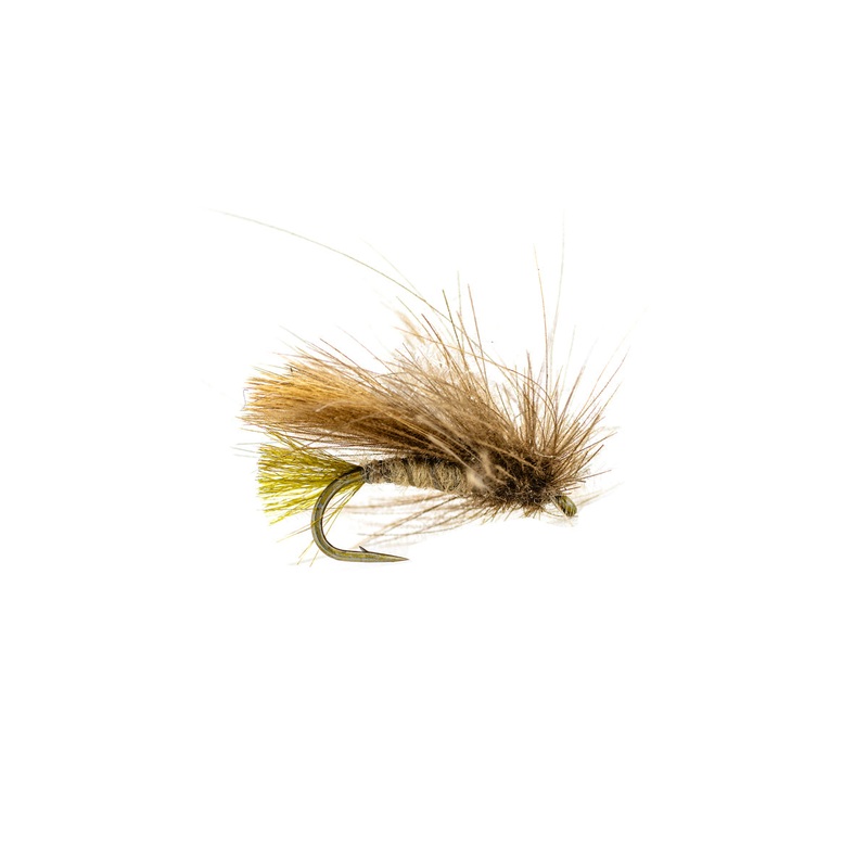 Umpqua Corn-Fed Caddis – CDC – Tan (3-Pack) 16